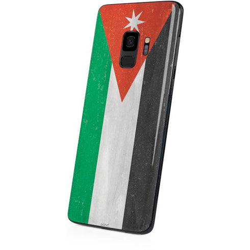 Jordan Flag Distressed Galaxy S9 Skin