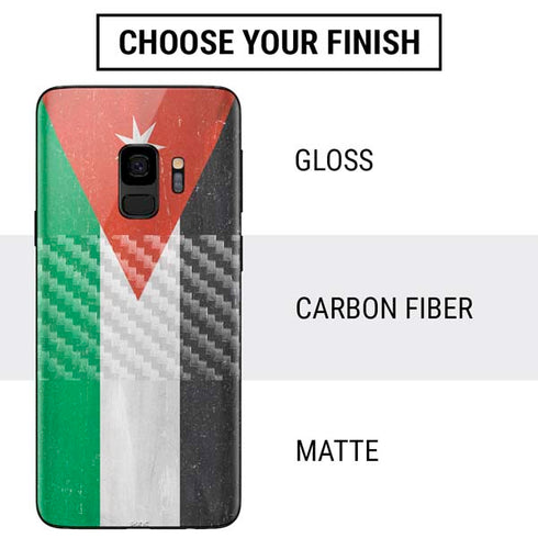 Jordan Flag Distressed Galaxy S9 Skin