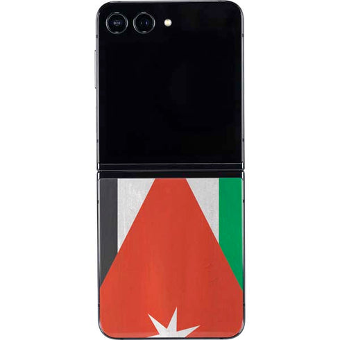 Jordan Flag Distressed Galaxy Z Flip5 5G Skin
