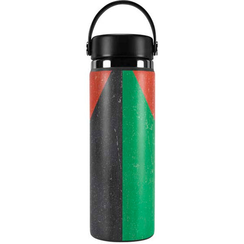 Jordan Flag Distressed Hydro Flask 20oz Wide Mouth Skin