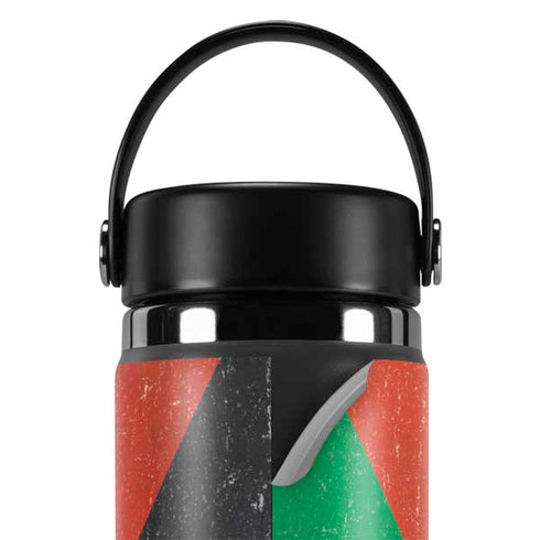 Jordan Flag Distressed Hydro Flask 20oz Wide Mouth Skin