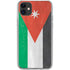Jordan Flag Distressed iPhone 11 Clear Case