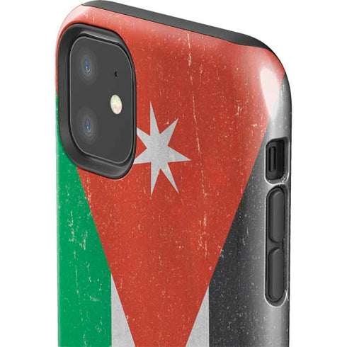 Jordan Flag Distressed iPhone 11 Impact Case