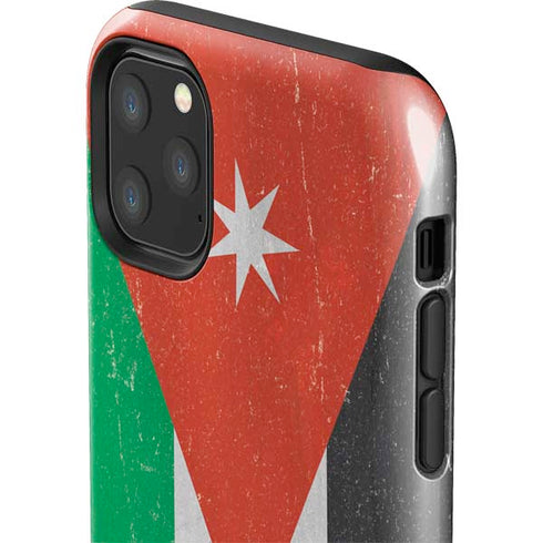 Jordan Flag Distressed iPhone 11 Pro Max Impact Case