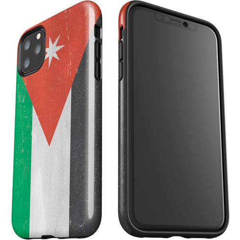 Jordan Flag Distressed iPhone 11 Pro Max Impact Case