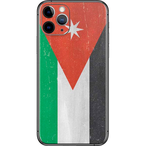 Jordan Flag Distressed iPhone 11 Pro Skin