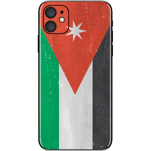 Jordan Flag Distressed iPhone 11 Skin