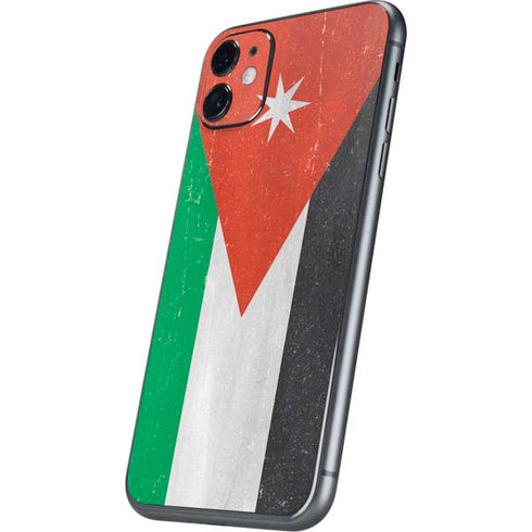 Jordan Flag Distressed iPhone 11 Skin