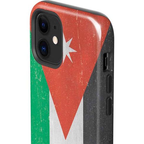 Jordan Flag Distressed iPhone 12 Mini Impact Case