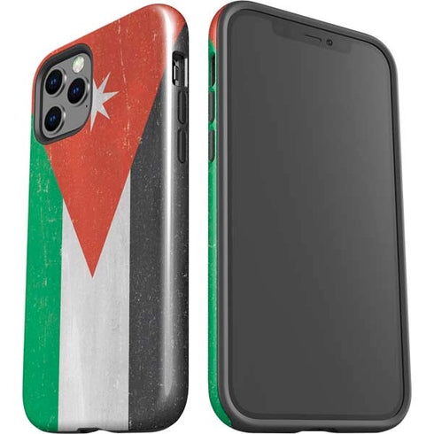 Jordan Flag Distressed iPhone 12 Pro Max Impact Case