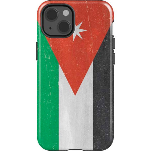 Jordan Flag Distressed iPhone 13 Impact Case
