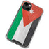 Jordan Flag Distressed iPhone 14 Clear Case