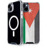 Jordan Flag Distressed iPhone 14 Plus MagSafe Case