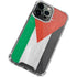 Jordan Flag Distressed iPhone 14 Pro Max Clear Case