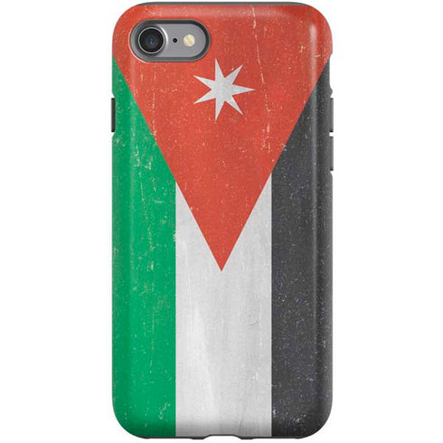 Jordan Flag Distressed iPhone SE (2nd & 3rd Gen) Pro Case