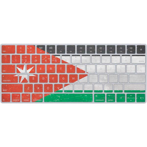 Jordan Flag Distressed Magic Keyboard Skin