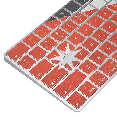 Jordan Flag Distressed Magic Keyboard Skin