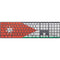 Jordan Flag Distressed Magic Keyboard with Numeric Keypad Skin