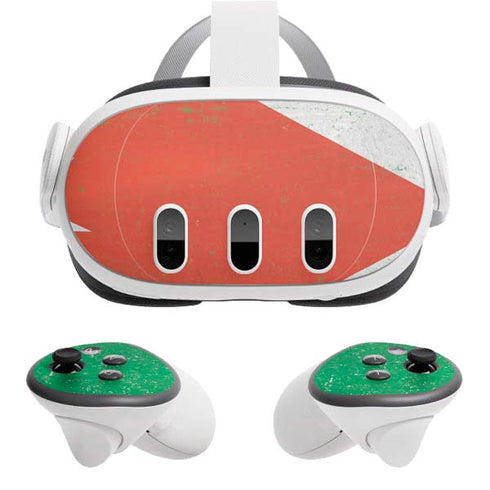 Jordan Flag Distressed Meta Quest 3 Skin