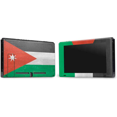Jordan Flag Distressed Nintendo Switch Bundle Skin