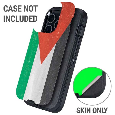 Jordan Flag Distressed Otterbox Defender iPhone Skin