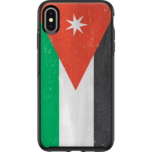 Jordan Flag Distressed Otterbox Symmetry iPhone Skin