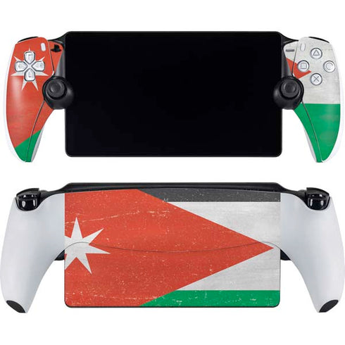 Jordan Flag Distressed PlayStation Portal Remote Player Skin