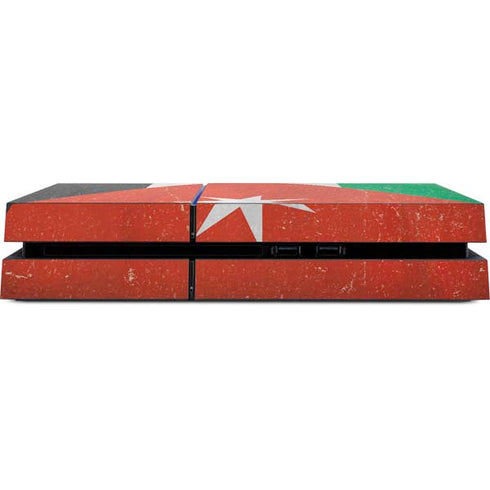 Jordan Flag Distressed PS4 Console Skin