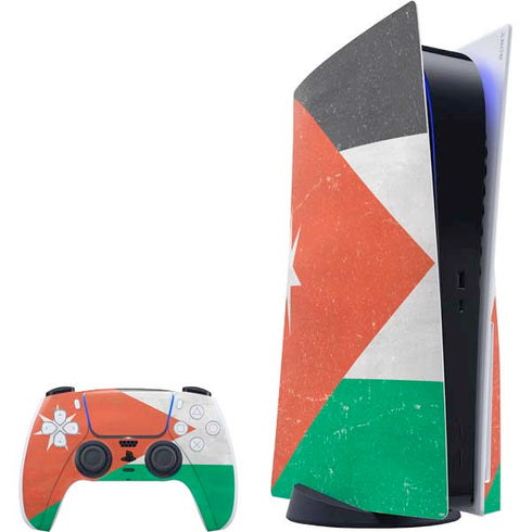 Jordan Flag Distressed PS5 Bundle Skin