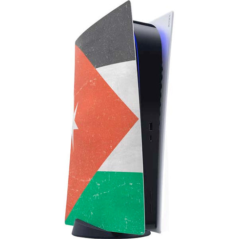 Jordan Flag Distressed PS5 Digital Edition Console Skin