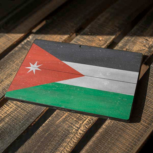 Jordan Flag Distressed Surface Pro 7 Skin