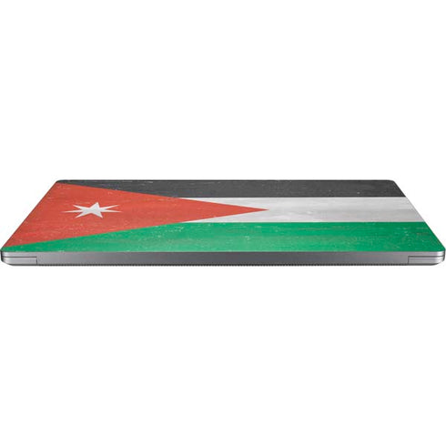 Jordan Flag Distressed Universal Laptop 14in (11.4 x 8.2in) Skin