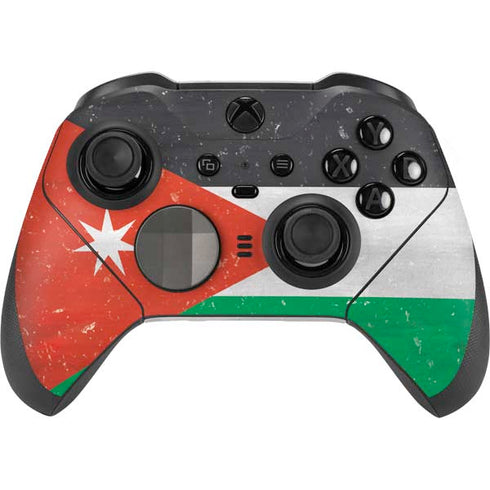 Jordan Flag Distressed Xbox Elite Wireless Controller Series 2 Skin