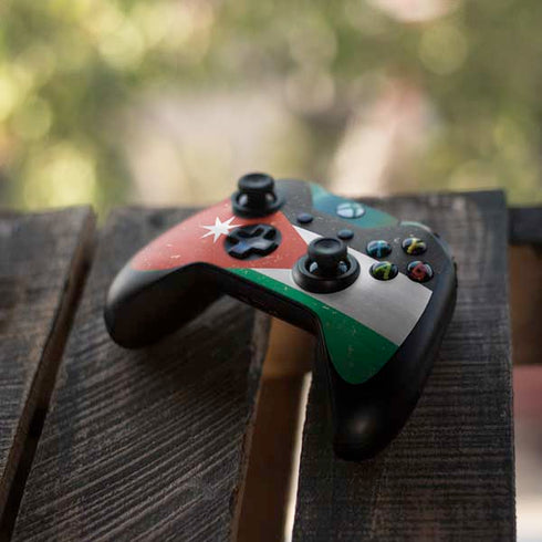 Jordan Flag Distressed Xbox One Controller Skin