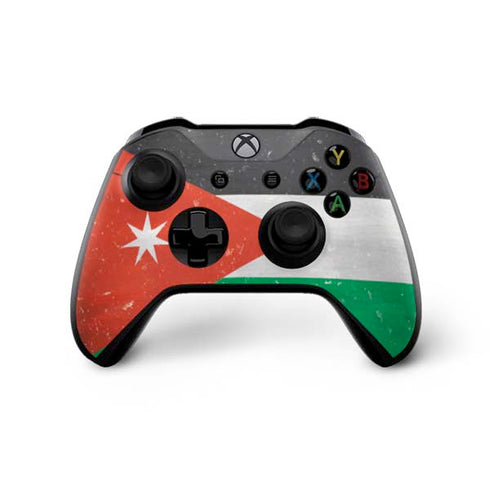 Jordan Flag Distressed Xbox One X Bundle Skin