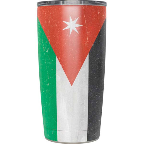 Jordan Flag Distressed Yeti 20oz Tumbler Skin