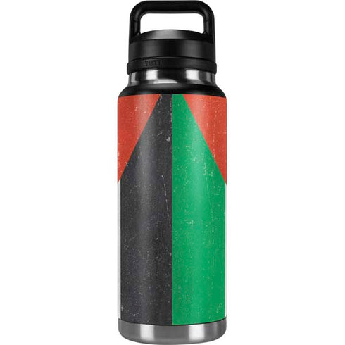 Jordan Flag Distressed YETI Rambler 36oz Bottle Skin