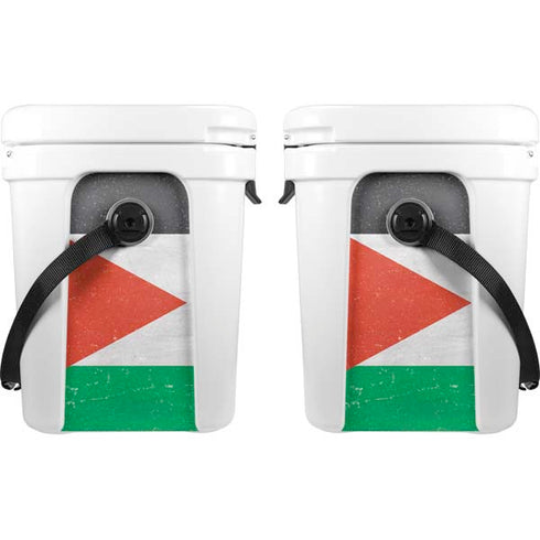 Jordan Flag Distressed YETI Roadie 24 Hard Cooler Skin