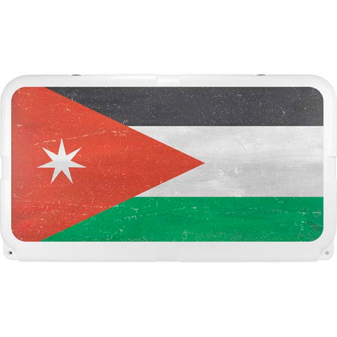 Jordan Flag Distressed YETI Tundra 75 Hard Cooler Skin