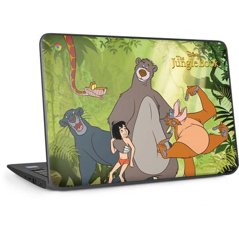 Disney Jungle Book Character Group HP Chromebook Skin