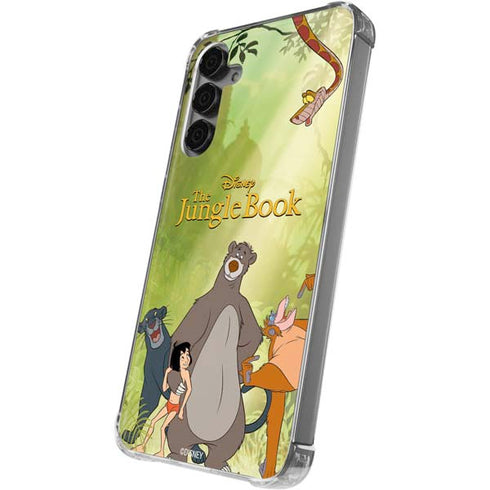 Disney Jungle Book Character Group Galaxy S24 Plus Clear Case