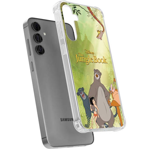 Disney Jungle Book Character Group Galaxy S24 Plus Clear Case