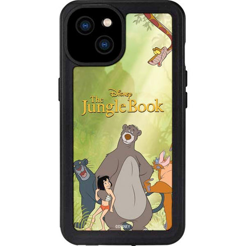 Disney Jungle Book Character Group iPhone 15 Plus Waterproof Case
