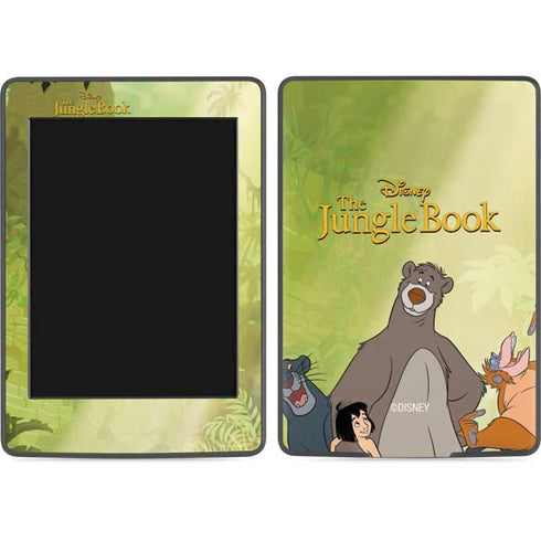 Disney Jungle Book Character Group Amazon Kindle Skin