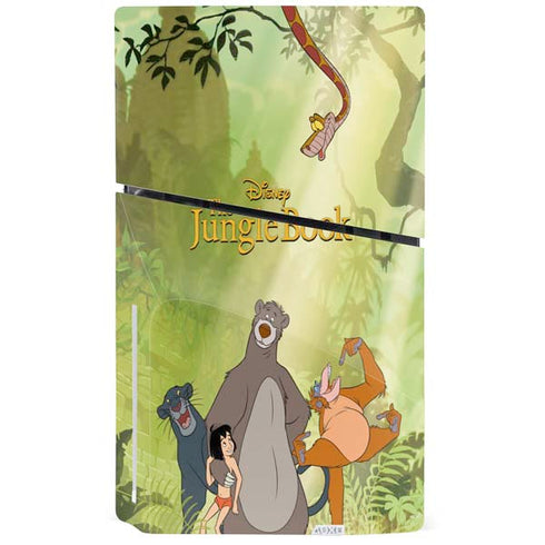 Disney Jungle Book Character Group PS5 Slim Disk Console Skin