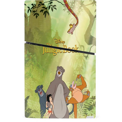 Disney Jungle Book Character Group PS5 Slim Digital Edition Console Skin