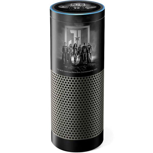 The Justice League (2017) Justice League Black and White Amazon Echo Skin