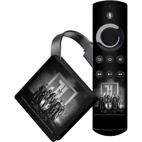 The Justice League (2017) Justice League Black and White Amazon Fire TV Skin