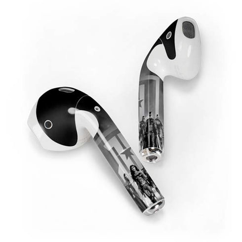The Justice League (2017) Justice League Black and White Apple AirPods 2 Skin