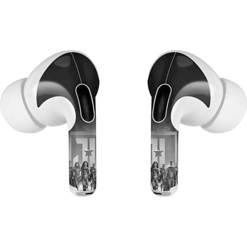 The Justice League (2017) Justice League Black and White Apple AirPods Pro Skin